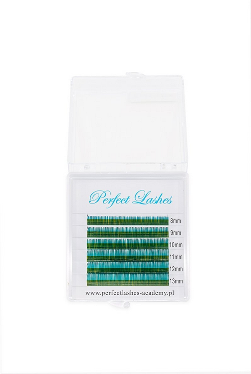 Coloured lashes C 0.07 mix blue