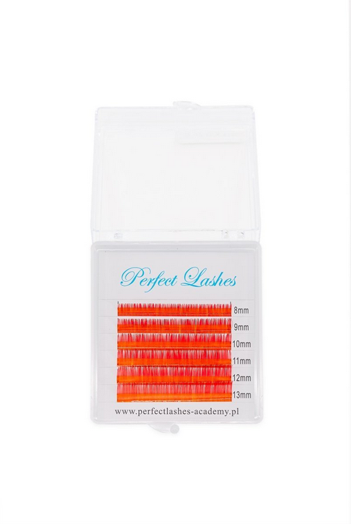 Coloured lashes D 0.07 mix pink